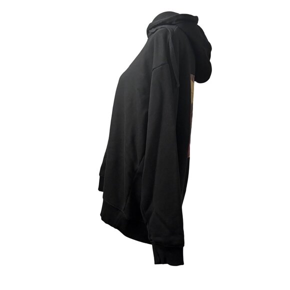 Mean Girls X Mens Hoodie Black "The Plastics" Print Front & Graphic Back Size L - Picture 2 of 11